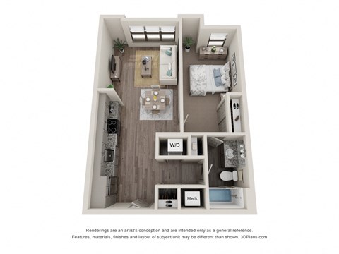 695 Meeting Street Studio-1 Bed Apartment for Rent - Photo Gallery 15